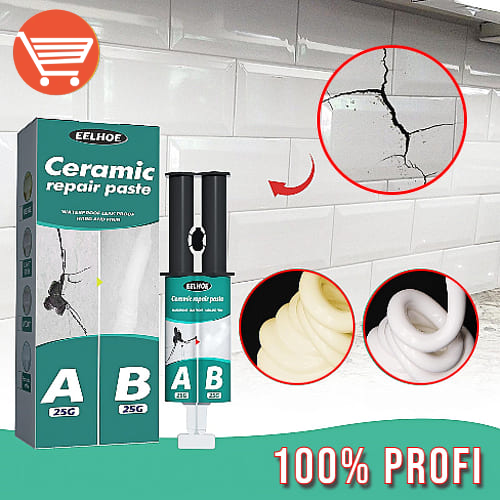 Dvokomponentna pasta za reparaciju i lepljenje keramike i pločica