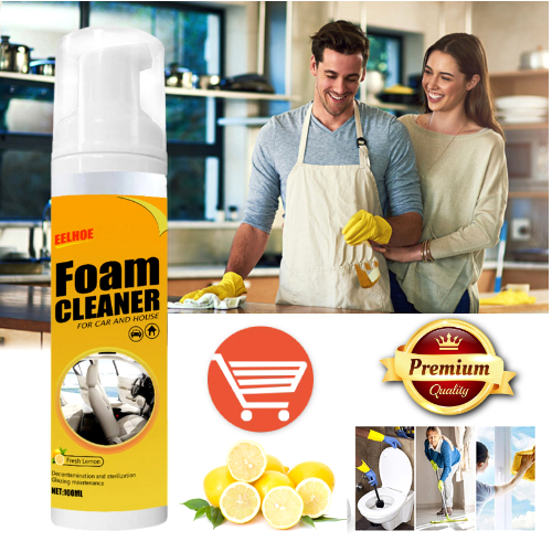 Aktivna pena za čišćenje rerne, kuće i automobila