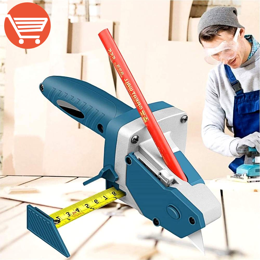 Alat sa mernom trakom za sečenje gipsanih ploča tepiha pločica - Slika 3