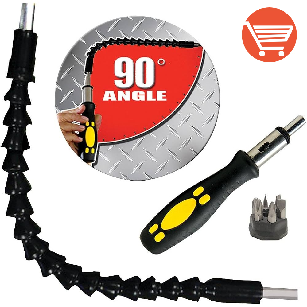 Savitljivi šrafciger -Snake bit dužine 30cm - Slika 3