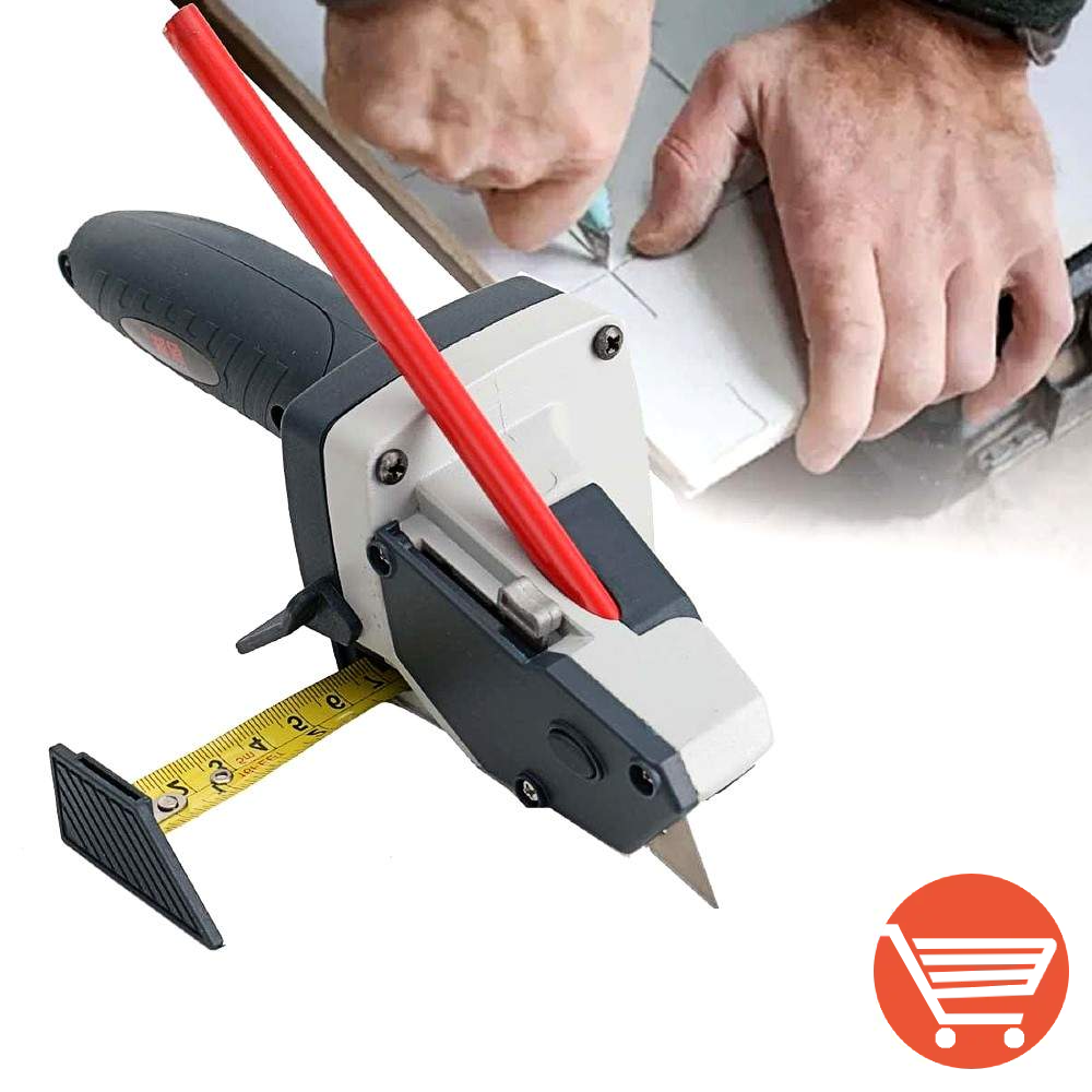 Alat sa mernom trakom za sečenje gipsanih ploča tepiha pločica - Slika 4