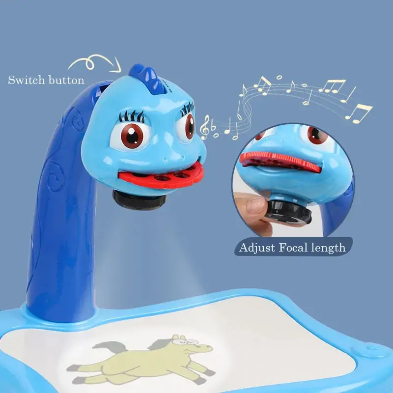 Projektor- stočić za crtanje za dečak - Slika 4