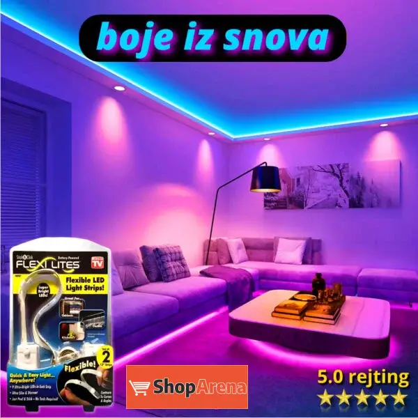 Savitljiva led traka flexi lites