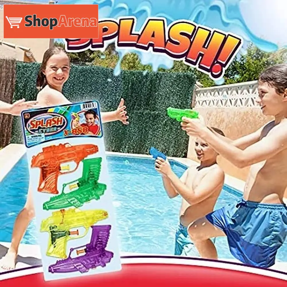 Set od 4 pištolja za prskanje vode u različitim bojama - Slika 4