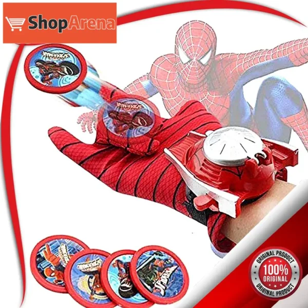 Fenomenalna Spiderman rukavica ispaljivač diskova